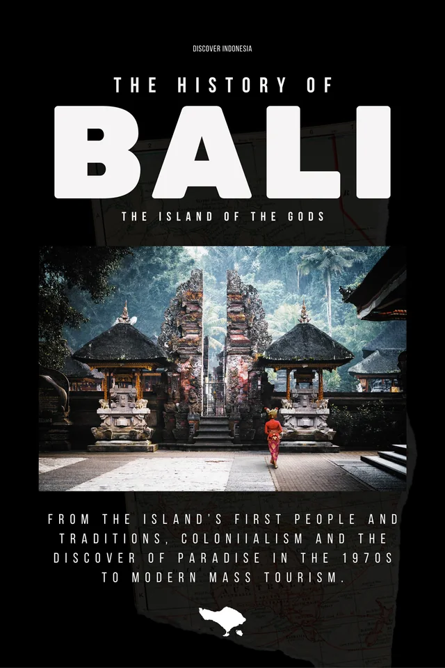 Cover of The History of Bali, Discover Indonesia